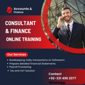 Accounts & Finance Training (Online Facility)