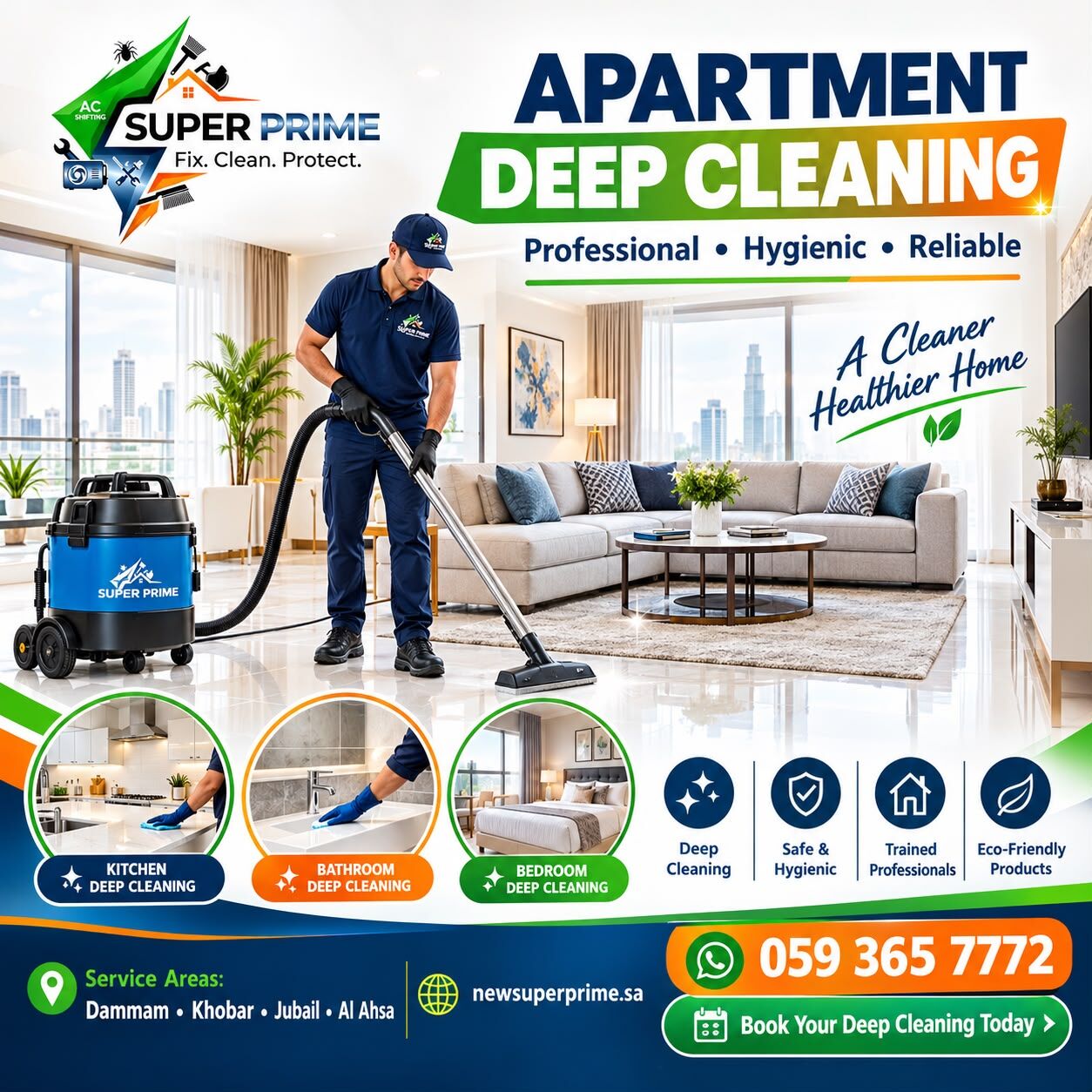 Apartment Deep Cleaning 0593657772