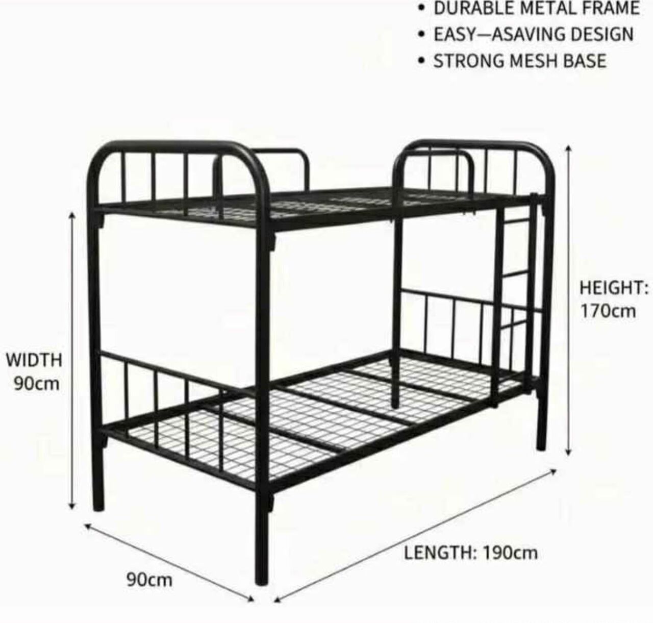 Brand New Steel Deck Double And Single Bed