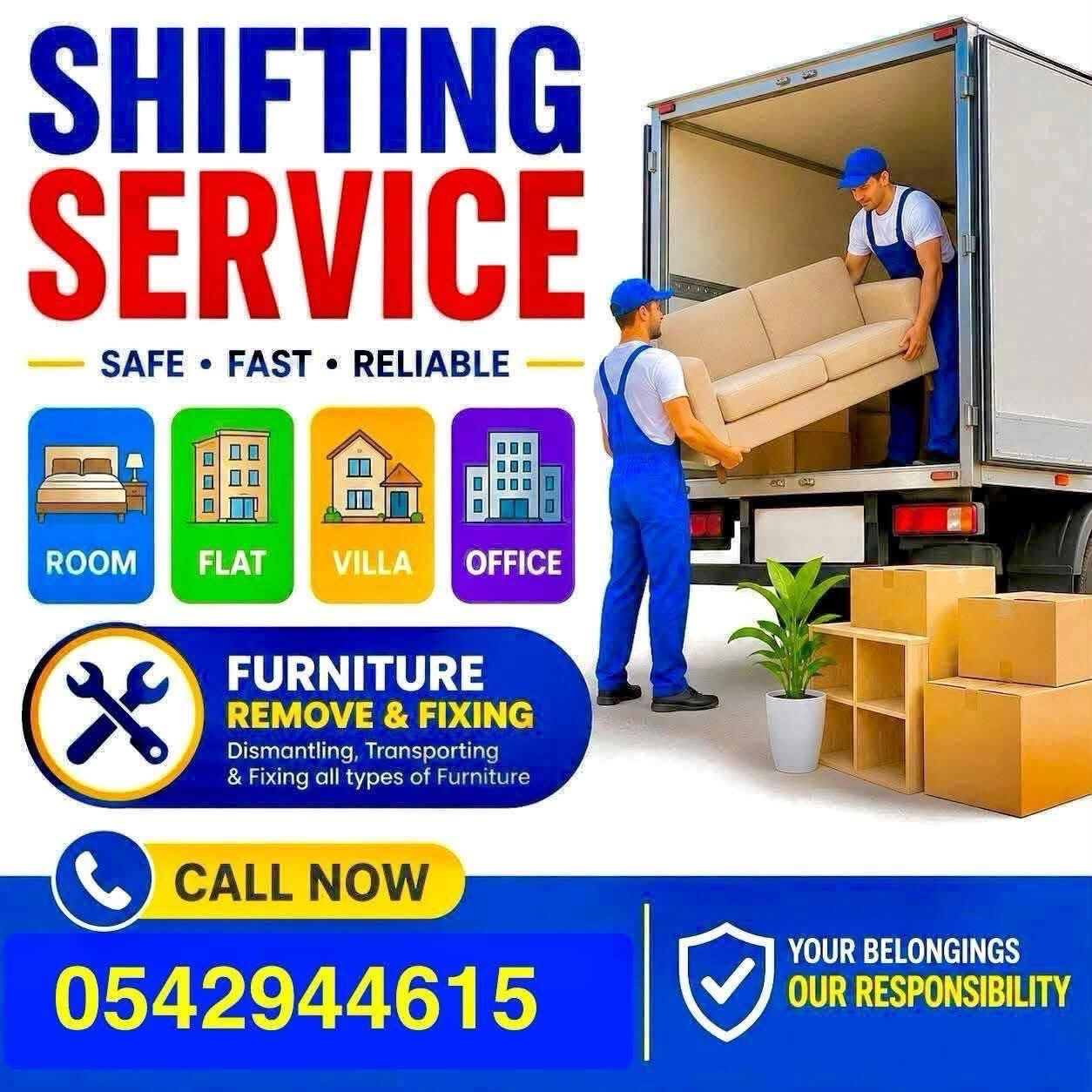 HOME SHIFTING OFFICE SHIFTING VILLA in Jeddah