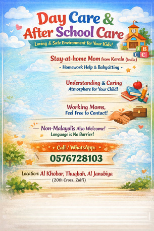 Home Tuition, Day Care And After School Care