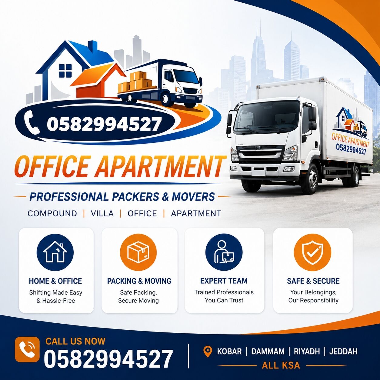 HOUSE SHIFTING PROFESSIONAL PACKING & in Khobar