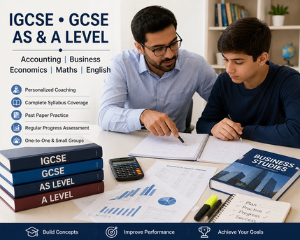 IGCSE, GCSE, AS & A Level Tuition- Jeddah