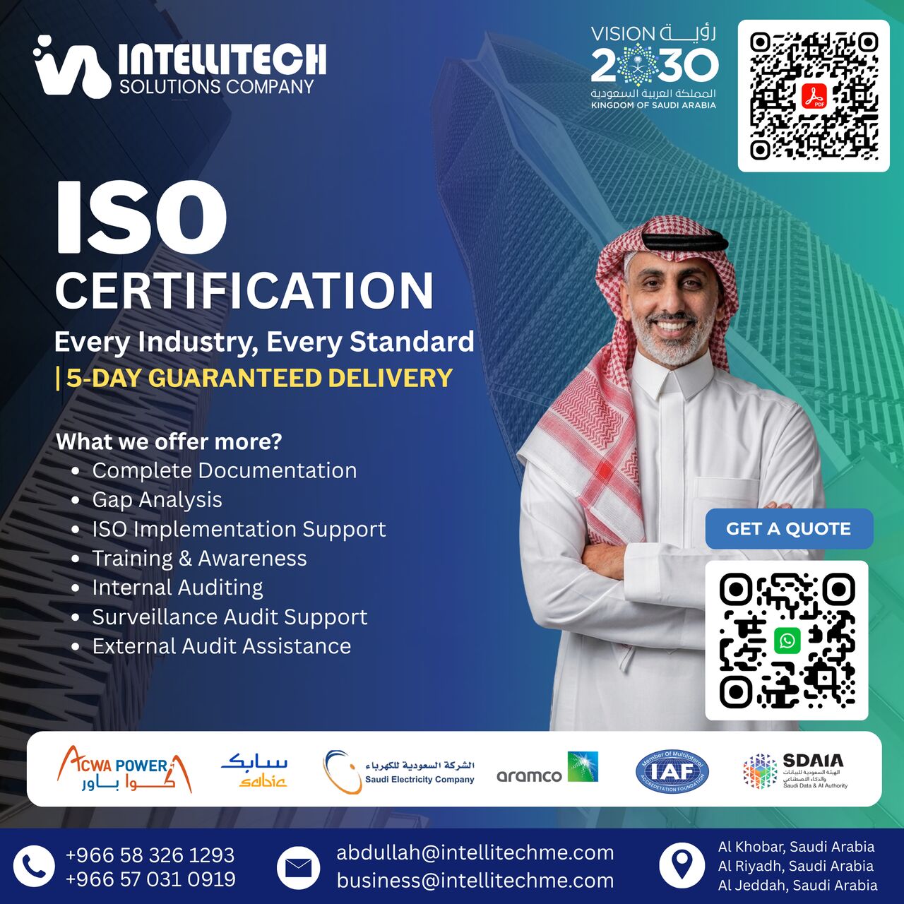 ISO Certification & Lead Auditor in Jubail