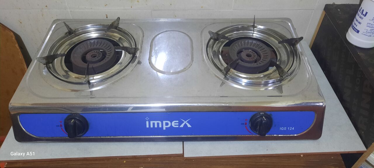 Microwave & Gas Stove(2 Burner)& Gas Cylinder