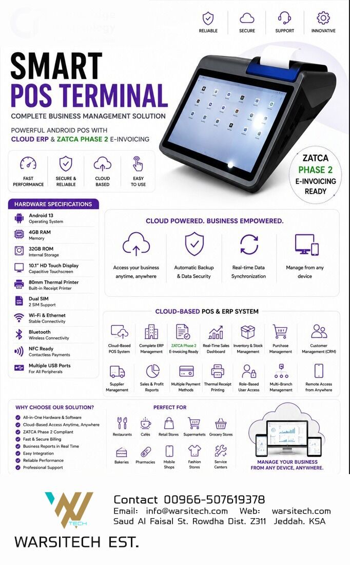 Most Smart & Latest POS ERP System