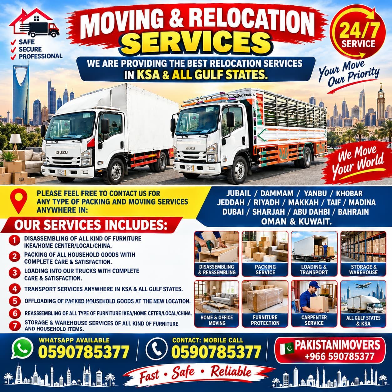 Professional House Shifting Movers & in Khobar