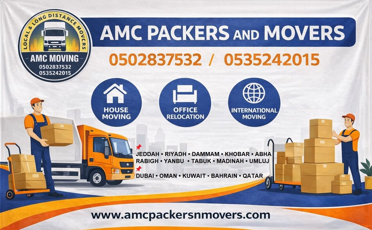 PROFESSIONAL PACKERS AND MOVERS IN JED, in Dammam