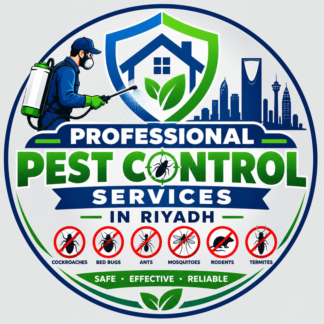 ¿¿PROFESSIONAL PEST CONTROL SERVICES‽‽ in Riyadh