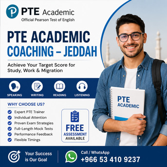 PTE Academic Coaching- Jeddah
