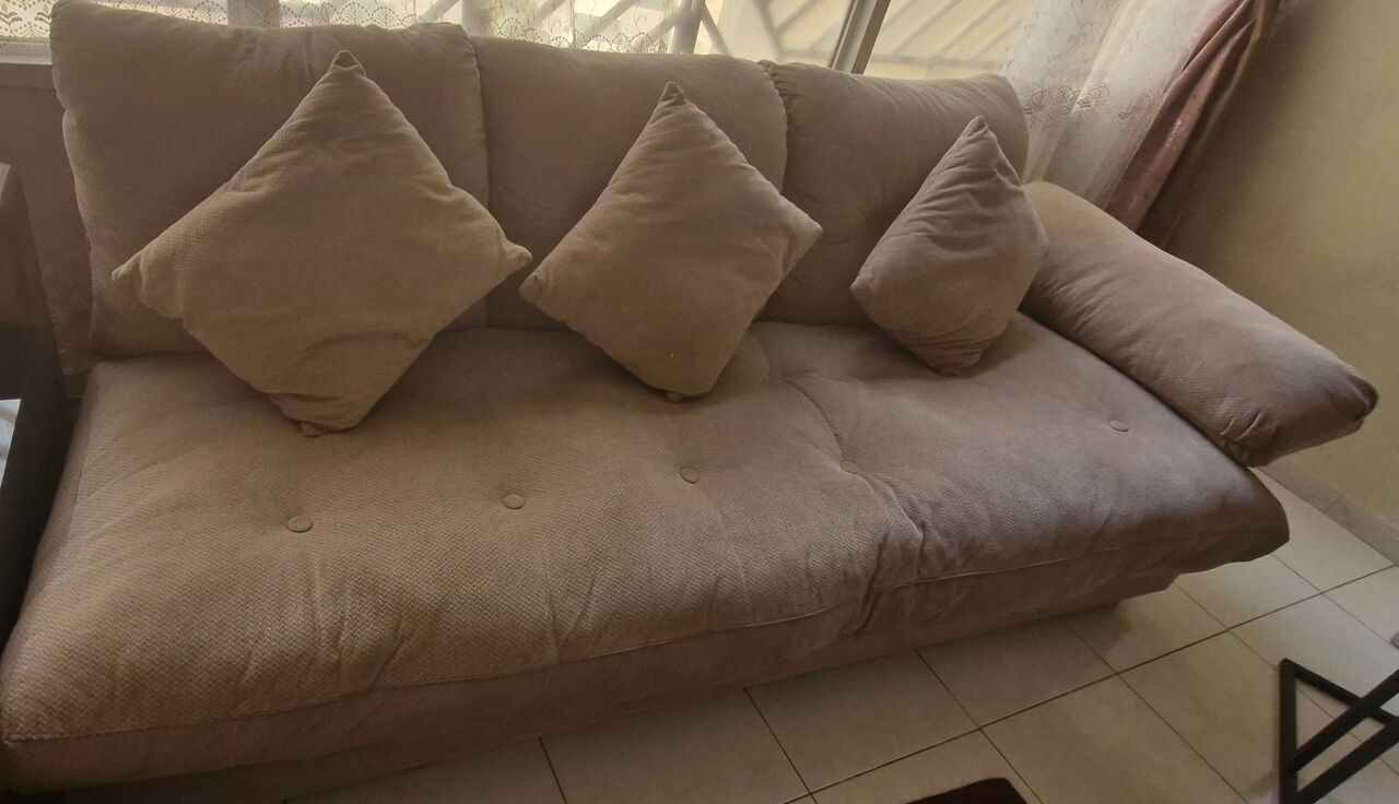 SAR 1, Sofa 3 Seater (2 Pieces) Free