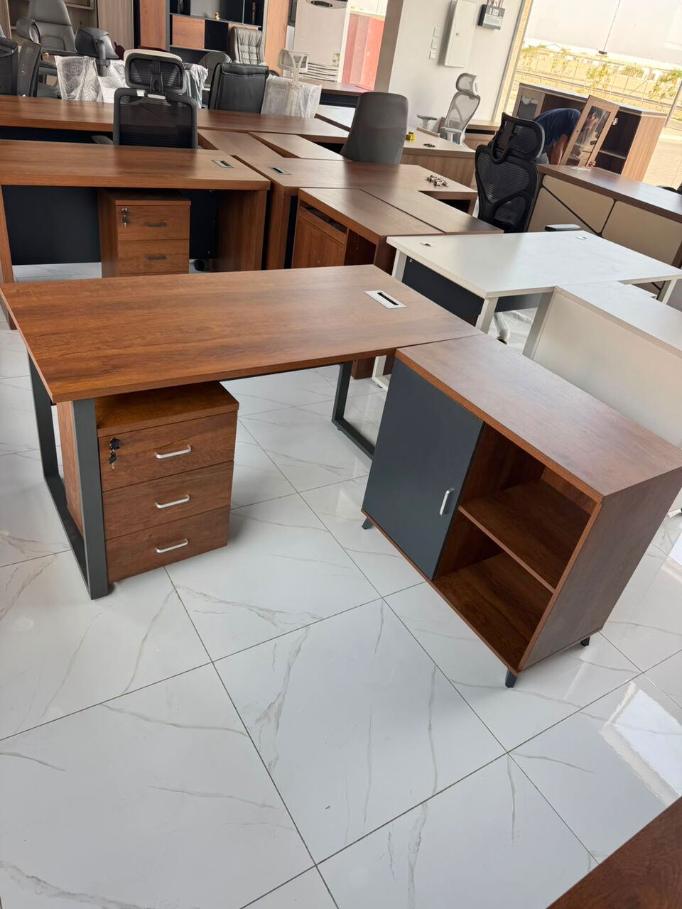 SAR 1, WOODEN OFFICE FURNITURE ITEMS IN in Jeddah