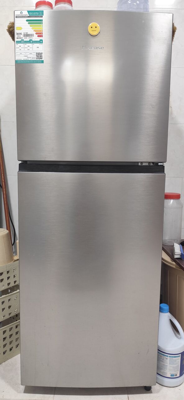SAR 1100, Hisense Double Door Fridge New