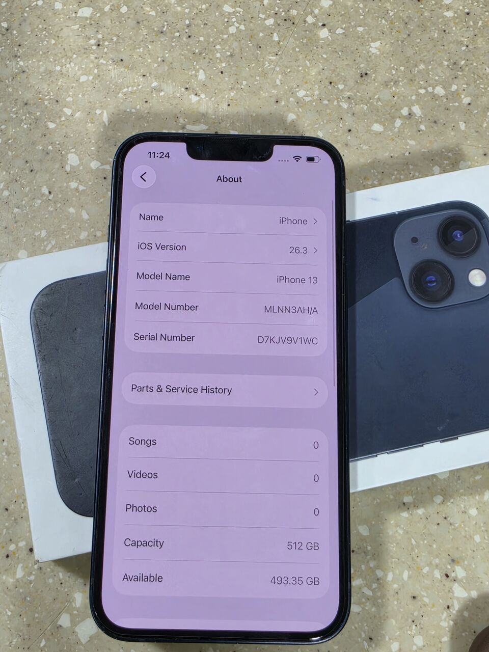 SAR 1300, IPhone 13 512 GB