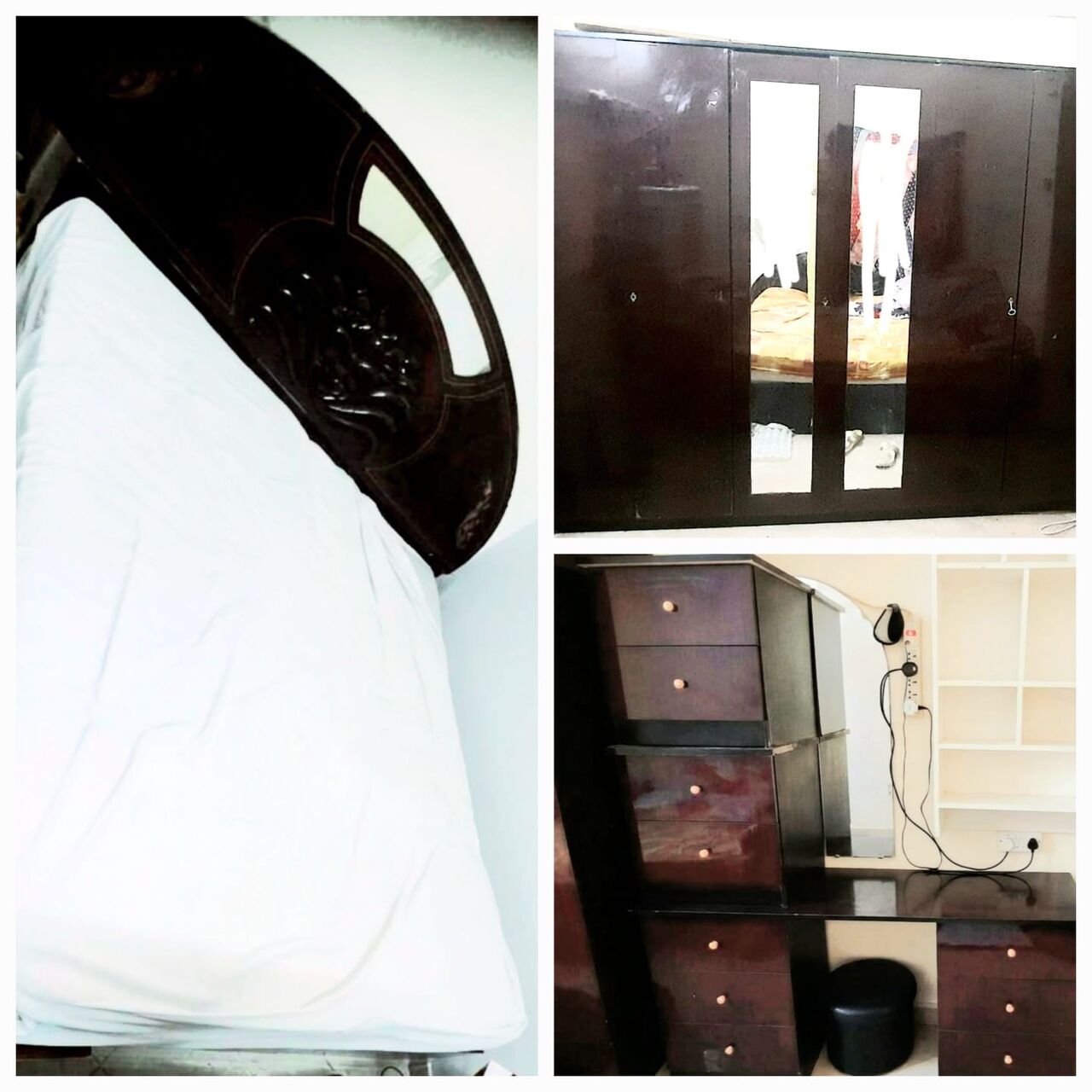 SAR 150, Bedroom Set, Cupboards Price Reduced