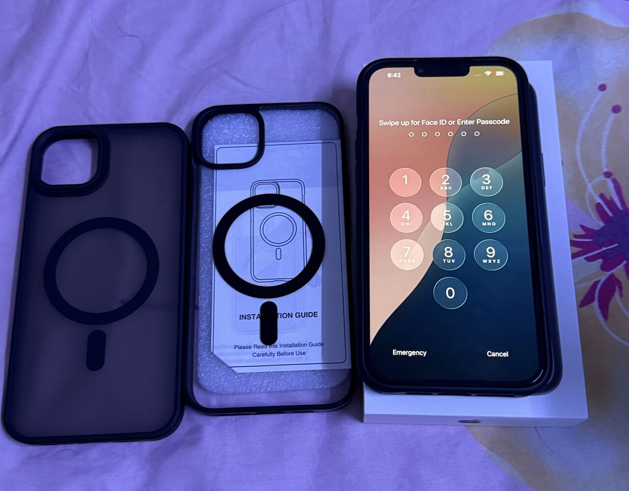 SAR 1550, Iphone 14 Plus 128 Gb Black Color