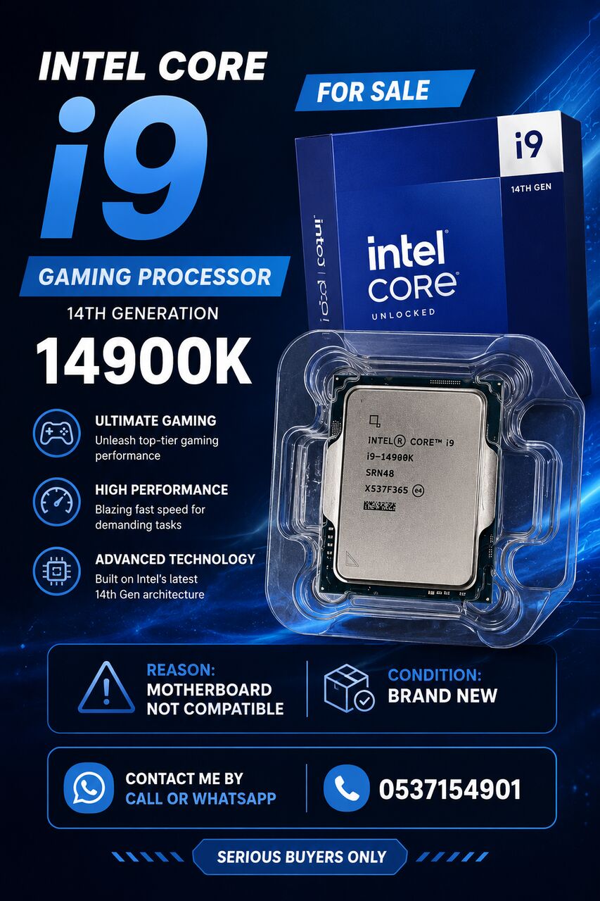 SAR 1800, Core I9 Gaming Processor