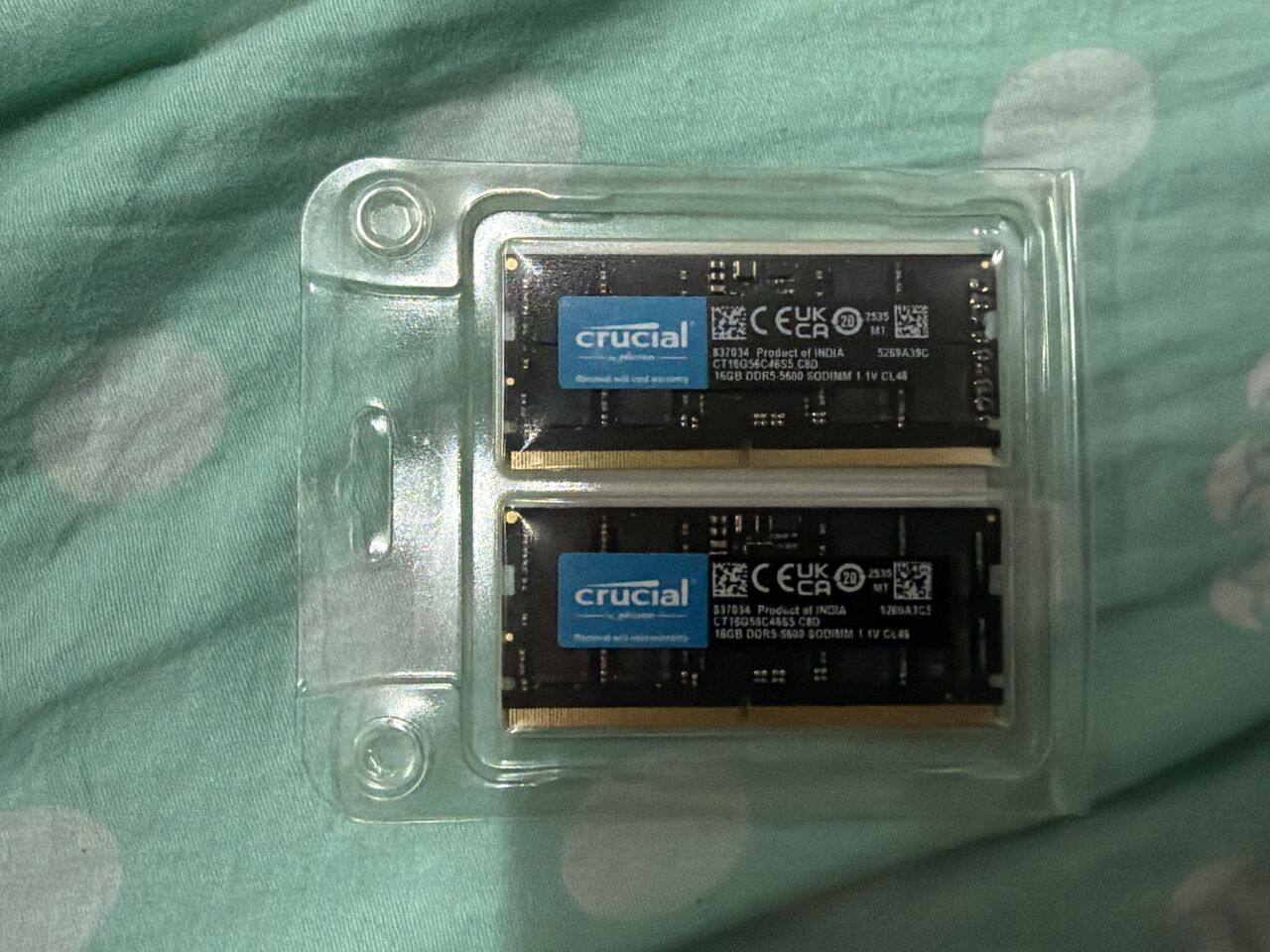 SAR 1800, DDR5 Notebook / Laptop RAM 32GB