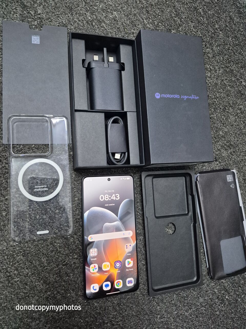 SAR 2350, Motorola Signature 16gb 512gb