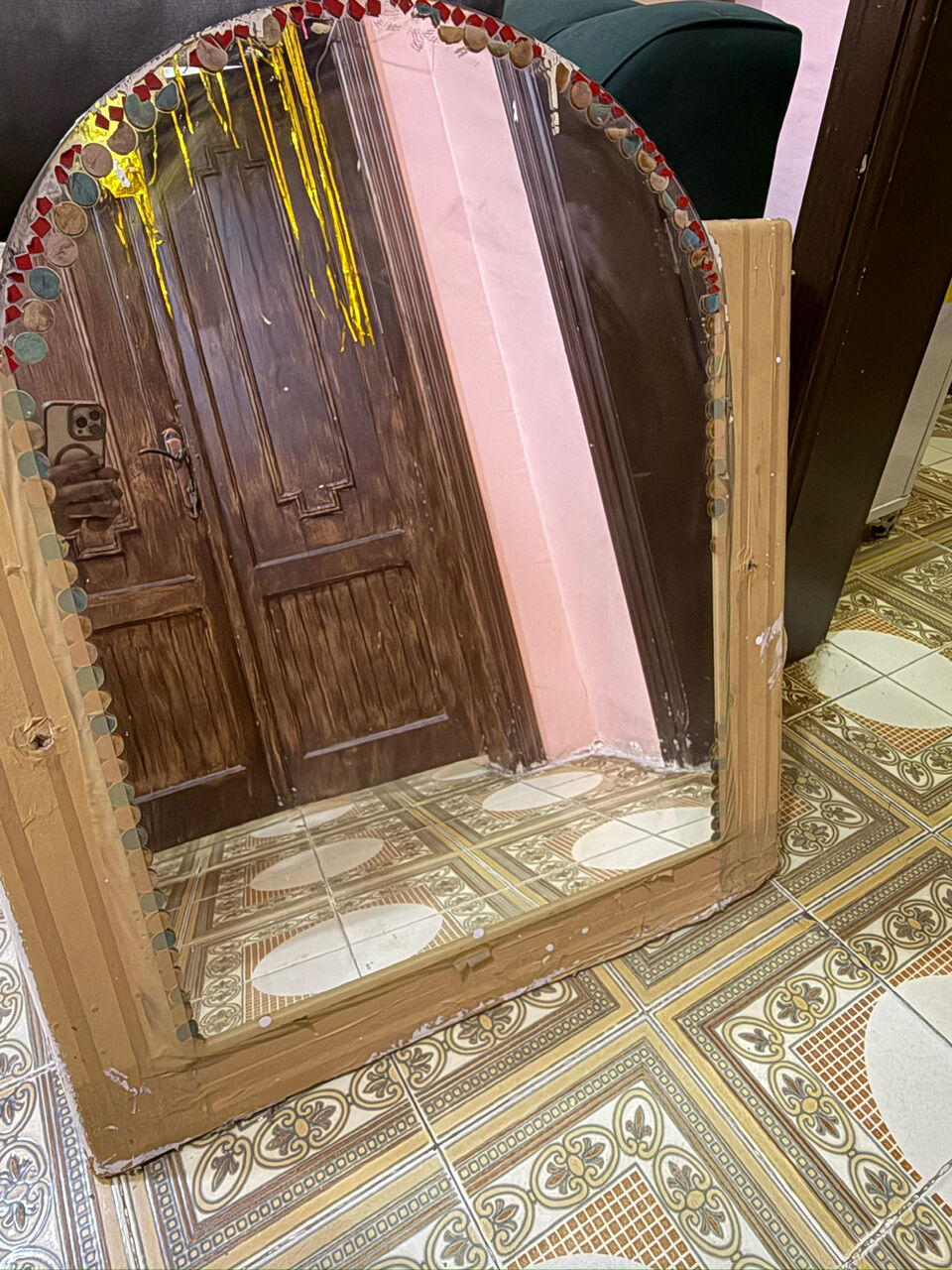 SAR 25, Mirror Big Size With Back Side Holder