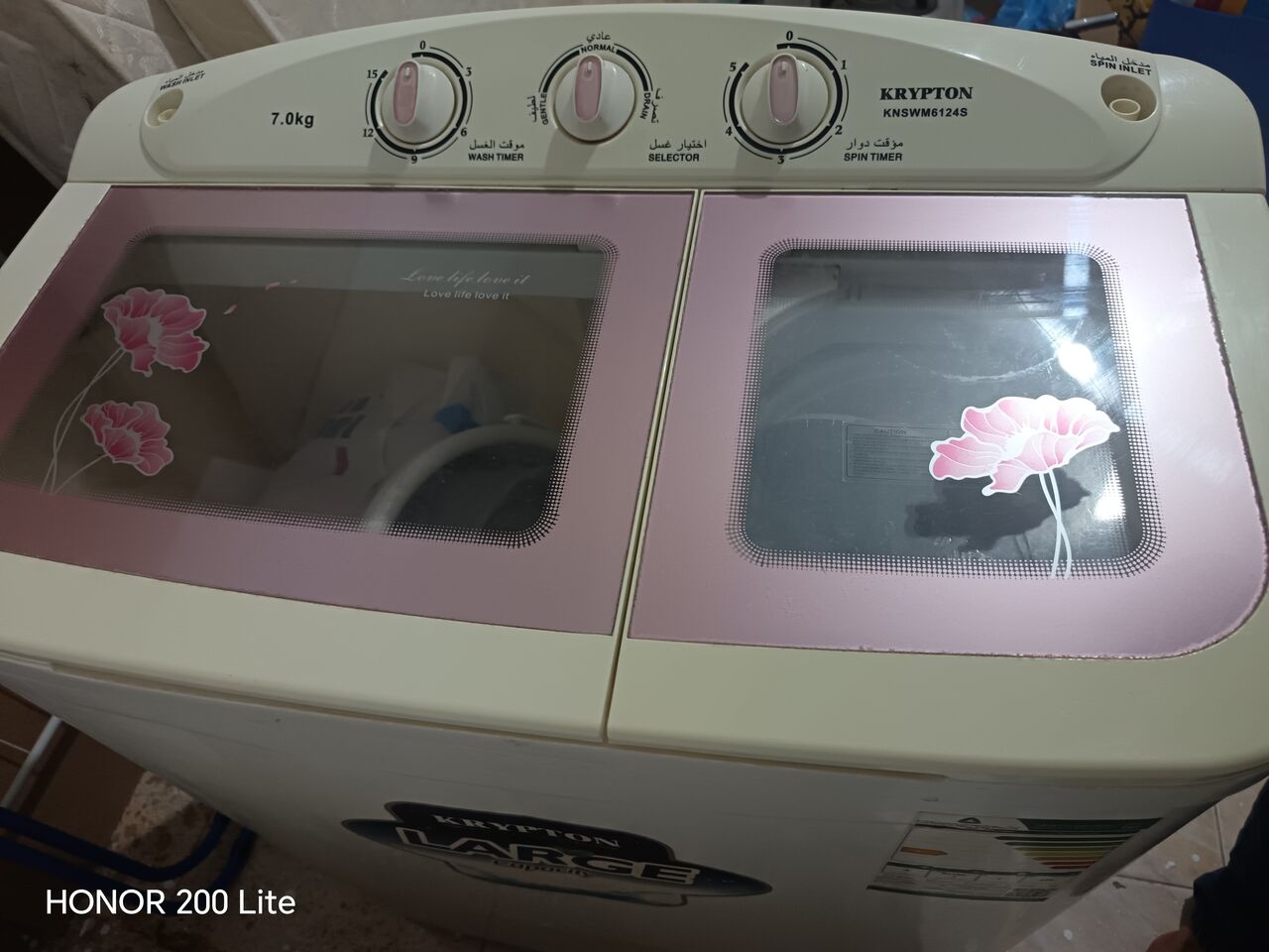 SAR 280, Semi Automatic Washing Machine