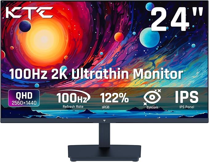 SAR 300, KTC 27 Inch QHD 2560x1440 IPS in Jubail