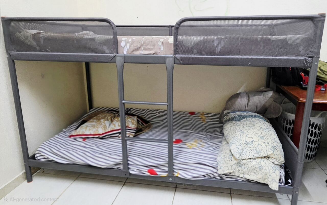 SAR 350, IKEA Bunk Bed- With 2 in Jeddah