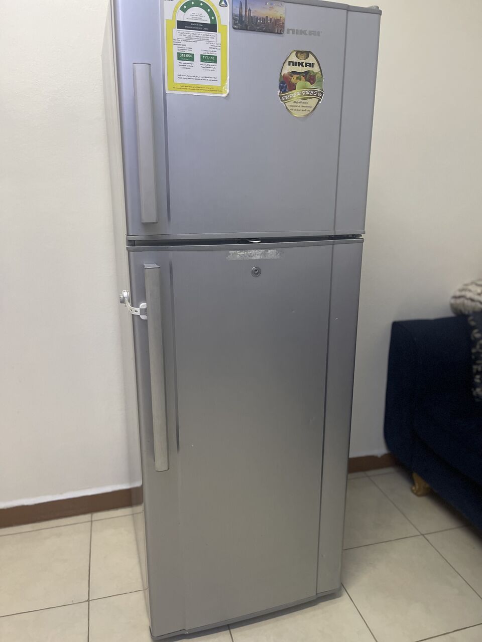 SAR 380, Refrigerator Nikai Brand 11.15CUF