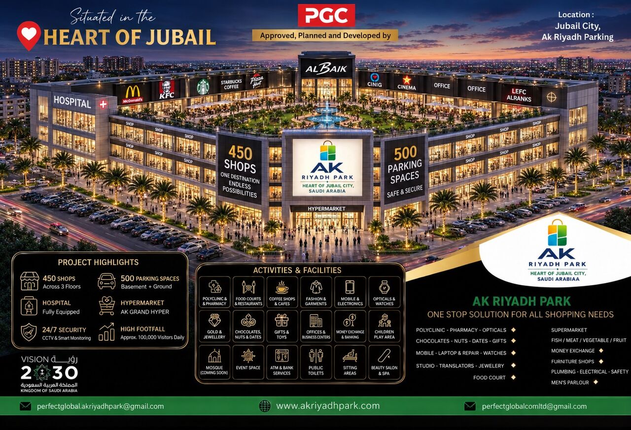 Premium Commercial Shop For Rent in Jubail | 75 Sq. Meter High Footfall Market