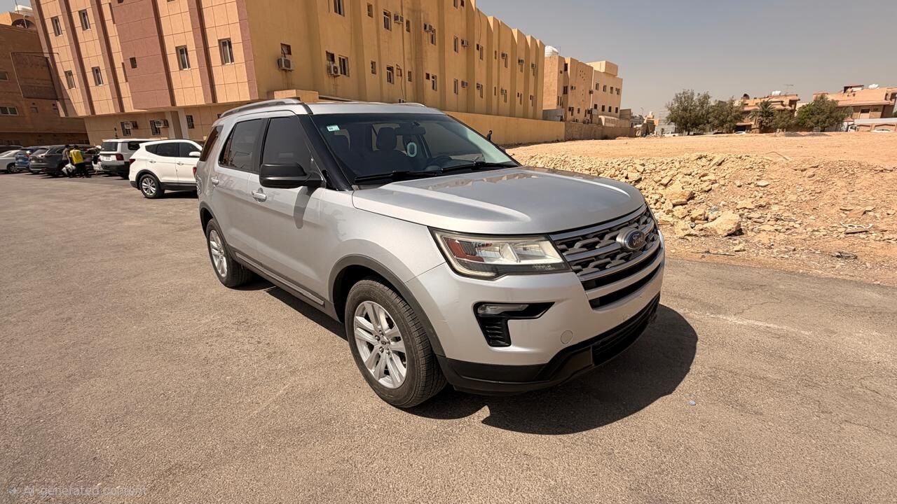 SAR 62000, Ford Explorer XLT 4WD, 2018, in Riyadh