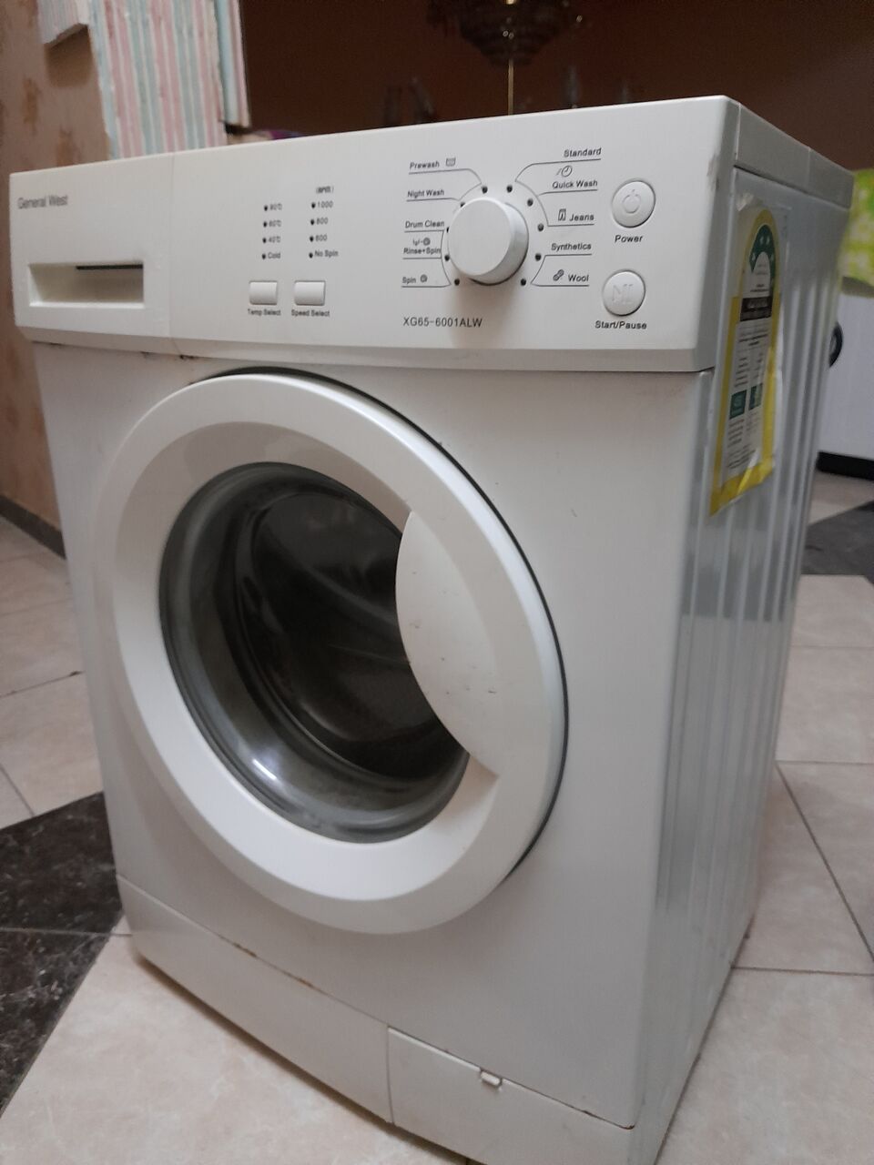 SAR 650, Washing Machine- General West