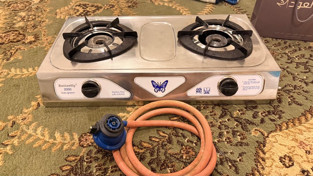 SAR 70, 2 Burner Butterfly Gas Stoves in Riyadh