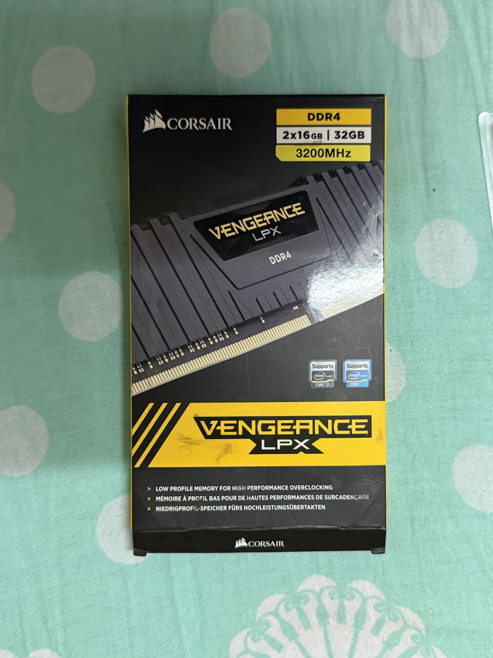 SAR 800, Cosair Vengence Ram 32gb (2x16) DDR4