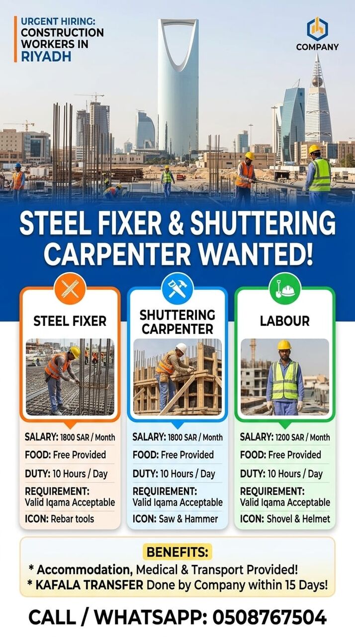Urgent Requirements For Still Fixer in Jeddah