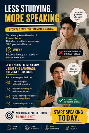 Why Do You Still Freeze In English? | Riyadh