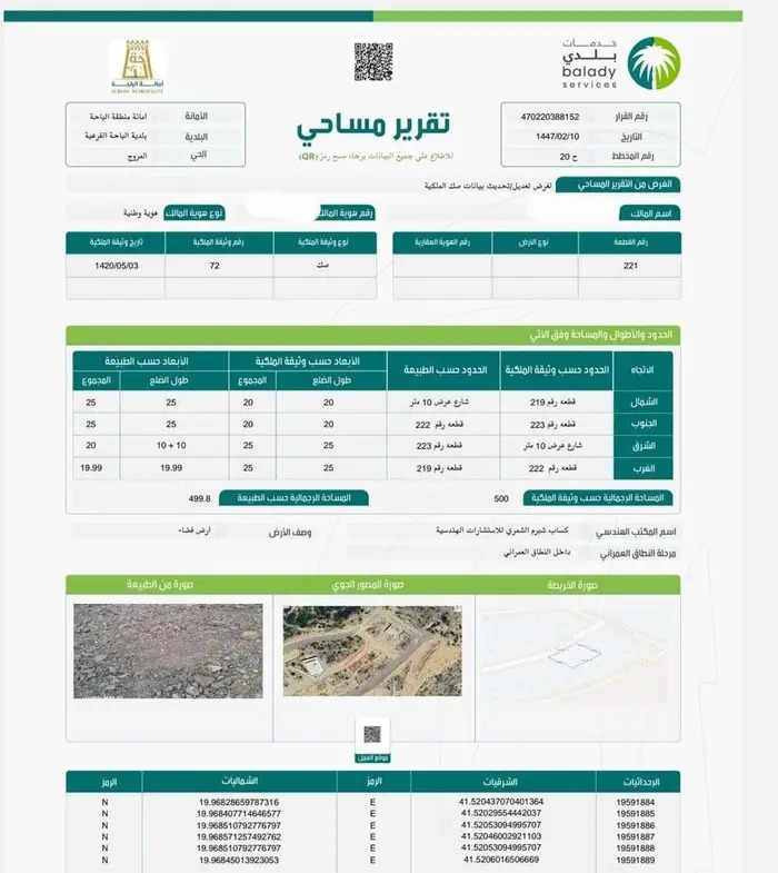 أرض سكنية مخطط الغشامرة بني ظبيان
