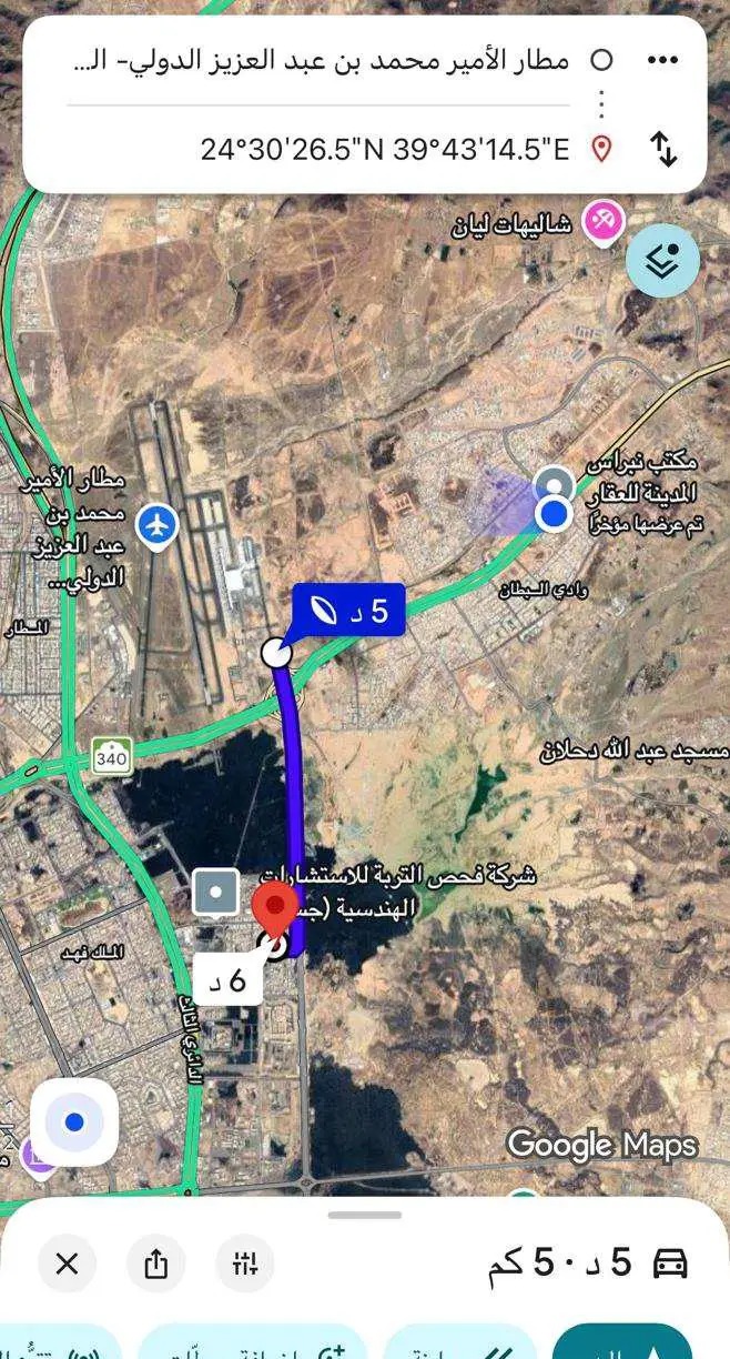 أرض مفروزة في المدينة المنورة مخطط الشرق