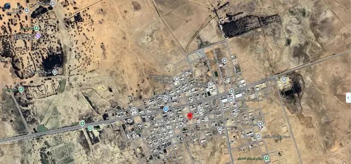ارض بالنبقية بسعر مغري مسورة بمساحة1316م2