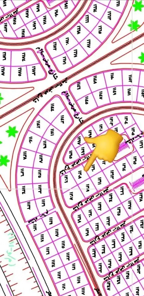 ارض سكنية في مخطط ابيار الماشي