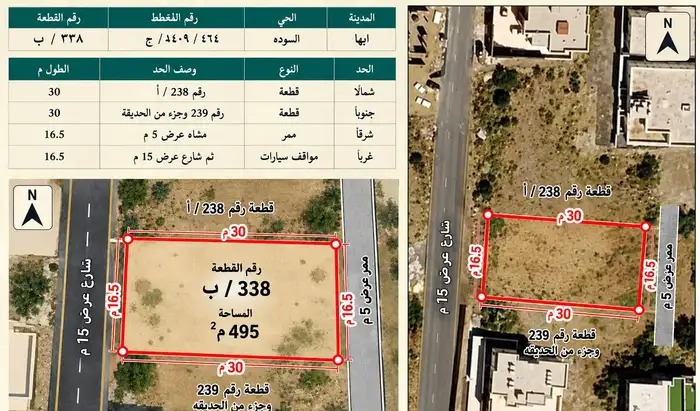 ارض مخطط المعتق بابها