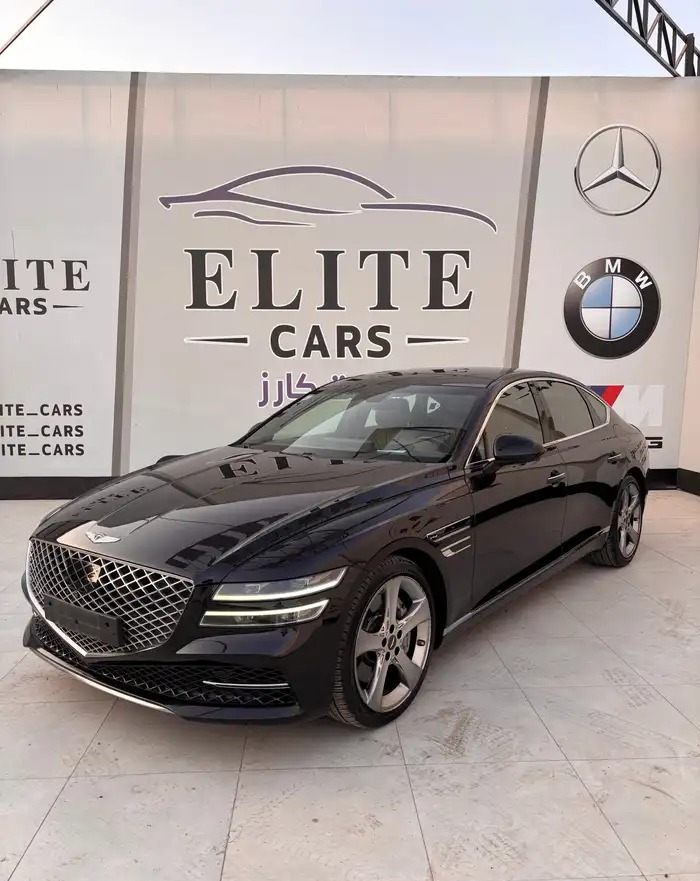 جنسس 2021 G80 ( بنزين 6V ) فل كامل بانوراما رويال