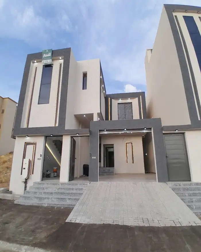 دور ارضي مع شقه علوي بمدخل سيارة العقار في الرياض