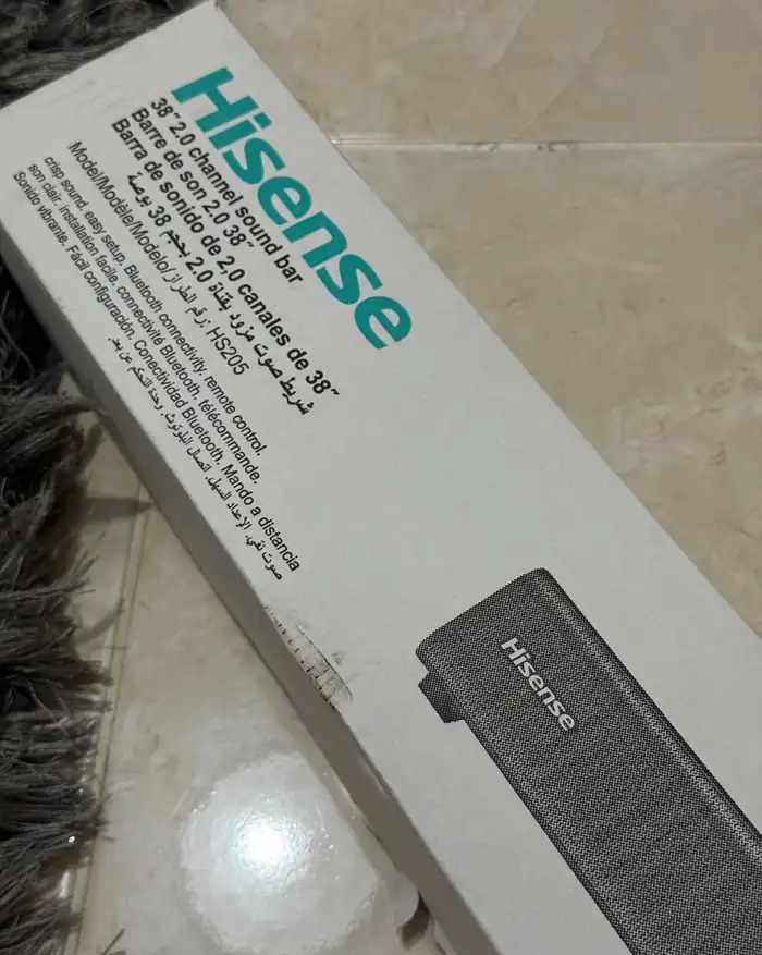 ساوند بار هايسنس جديد بكرتونه HS205-60w