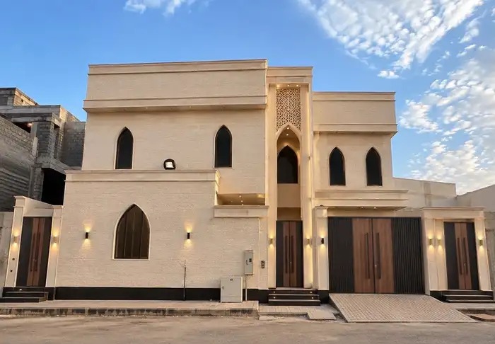 فيلا أندلسية فاخرة جديدة للإيجار المهديه بالرياض