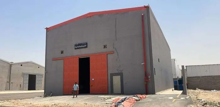 مستودع بحي الغنامية بمدينة الرياض